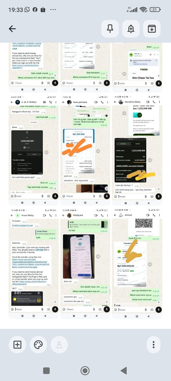 Bukti pembelian member 3